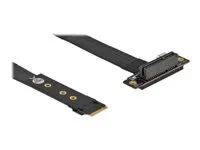 M.2 Key M to PCIe x4 NVMe Adapter angled