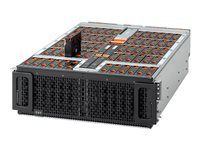 Police - 60 zásuvky (SATA-600 / SAS-3) - HDD 14 TB x 24 - k upevnění na regál - 4U