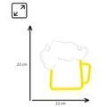 MANTA BEER, LED Neon plexi dekorace