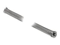 Braided Sleeve with zip fastener heat-re