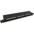 SOLARIX 19" Patch panel 24 x RJ45 CAT5E STP