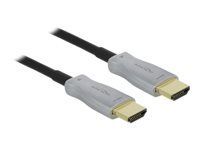 HDMI kabel - HDMI s piny (male) do HDMI s piny (male) - 30 m - optické vlákno - černá - podporuje 4K, Active Optical Cable (AOC)