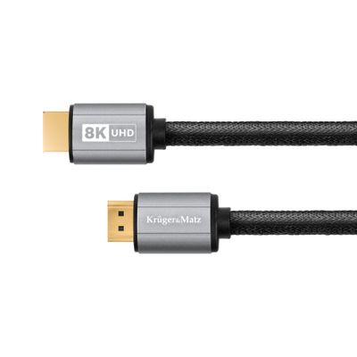 Kabel KRUGER & MATZ KM1264 HDMI 2.1 8K 0,9 m