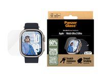 PanzerGlass Apple Watch Ultra (1/2/3 gen.) ochranné sklo s instalačním aplikátorem