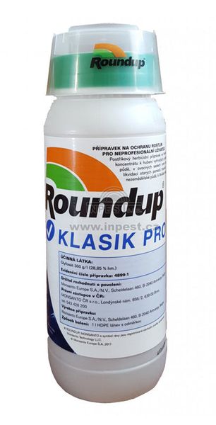 ROUNDUP Klasik Pro - koncentrát 1l