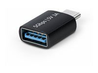 USB adaptér - USB-C (M) do USB (F) - USB 3.2 Gen 1 - 5 V - 3 A - pasivní, up to 5 Gbps data transfer rate - černá