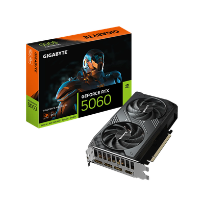 GIGABYTE GeForce RTX™ 5060 WINDFORCE MAX OC 8G/OC/8GB/GDDR7