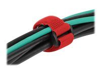 Hook-and-loop cable tie with Loop and Fa