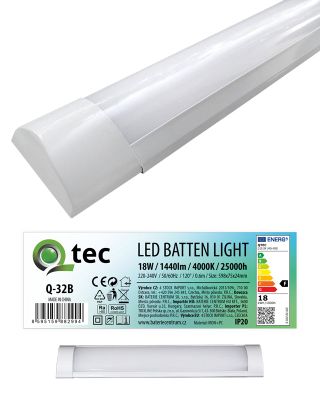 Světlo pod linku QTEC Q-32B 18W LED BATTEN LIGHT