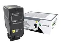 Žlutá - originální - kazeta s barvivem - pro Lexmark CS727de, CS728de, CX727de