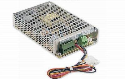 MEANWELL SCP-75-24, prům.spínaný zdroj s funkcí nabíječky (UPS) 75W 24V