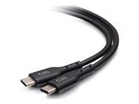 USB 2.0 (480Mbps) - USB kabel - USB-C (M) do USB-C (M) - USB 2.0 - 20 V - 5 A - 50 cm - černá
