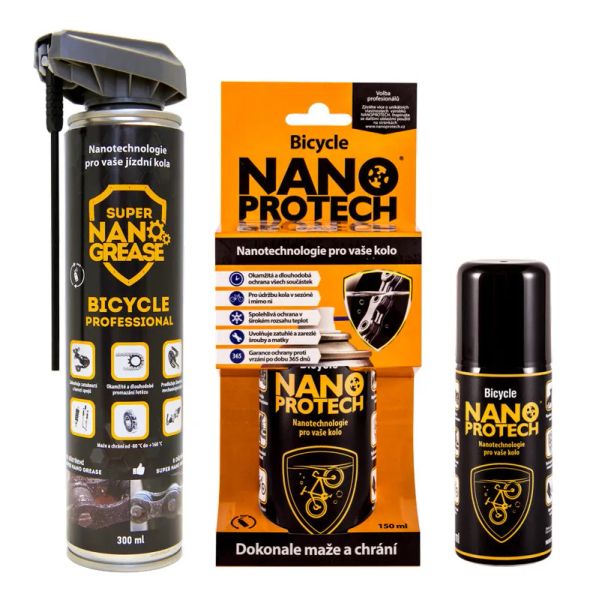 Sprej antikorozní NANOPROTECH Bicycle Professional 300 ml