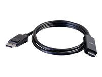 DP to HDMI Adapter Cable - DisplayPort 1.2 HDMI 2.0 - 4K 60Hz - M/M - Kabel adaptéru - DisplayPort s piny (male) do HDMI s piny (male) - 91.4 cm - černá - aktivní, podporuje 4K