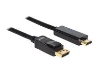 Kabel adaptéru - DisplayPort s piny (male) do HDMI s piny (male)