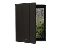 Pouzdro s klopou pro tablet - plně zrnitá kůže s jemnou strukturou - noční čerň - 10.2" - pro Apple 10.2-inch iPad (9. generace)