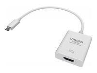 Externí video adaptér - USB-C 3.1 - HDMI - bílá - maloobchod