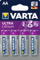 Varta Professional Lithium AA 4x