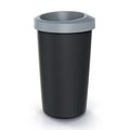 Koš odpadkový COMPACTA R DROP světle šedý 25l