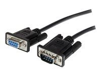 M/F (MXT1001MBK) - Sériová prodlužovací šňůra - DB-9 (M) do DB-9 (F) - 1 m - černá - pro P/N: 1P3FPC-USB-SERIAL, ICUSB2321F, ICUSB2324, ICUSB2324I, ICUSB232IS, ICUSB232V2
