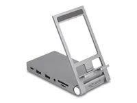 Tablet and Laptop Docking Station 4K wit