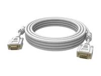 Kabel VGA - HD-15 (VGA) (M) do HD-15 (VGA) (M) - 10 m - bílá