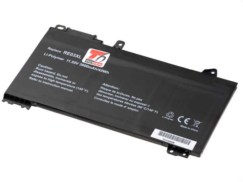 Baterie T6 Power pro HP ProBook 430 G6, 440 G6, 445 G6, 450 G6, 455 G6, 3900mAh, 45Wh, 3cell, Li-pol
