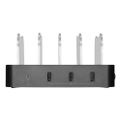 DELTACO DPS-0100, 3x USB A, Nabíjecí stanice, 40W
