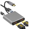 MEGATECH 4v1, Dokovacia stanica, USB-C