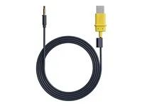 Logitech - Adaptér USB-A/jack sluchátek - audio jack 3,5 mm s piny (male) do USB s piny (male) - 1.3 m