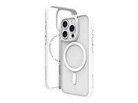 Zadní kryt pro mobilní telefon - kompatibilita s MagSafe - recyklovaný plast - bílá, průsvitná - pro Apple iPhone 16 Pro