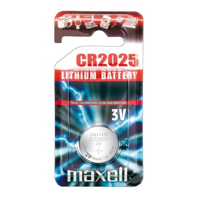 Baterie CR2025 MAXELL lithiová 1 ks / blister