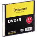 INTENSO DVD+R Slim Case 4,7GB 10 ks