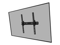 Montážní sada (montáž na zeď) - pro plochý panel - uzamykatelný - černá - velikost obrazovky: 32"-65"