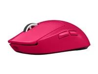 Myš - hraní - optický - 5 tlačítka - bezdrátový - 2.4 GHz - přijímač USB Logitech LIGHTSPEED - růžová