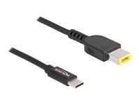 Elektrický kabel - USB-C (M) do jack DC 11 x 4,5 mm (M) - 20 V - 3 A - 1.5 m - černá