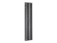 Stojanový panel pro uspořádání kabelů (vertikální) - černá - 45U