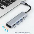 MEGATECH 4v1, Dokovacia stanica, USB-C