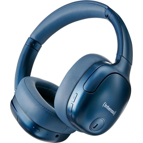 INTENSO Over-Ear O400HA, Bezdrátová sluchátka, modrá