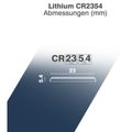 CAMELION CR2354, Lithiová baterie, 3.0V 560 mAh 1ks