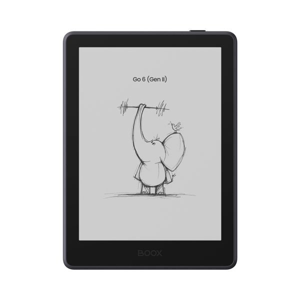 E-book ONYX BOOX GO 6 (Gen II), plum, 6" Carta 1300, 32GB, Bluetooth, Android 11, E-ink displej