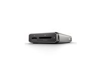 Čtečka karet - 2 v 1 (SD Express, microSD Express, microSD UHS-I, microSDHC UHS-I, microSDXC UHS-I, SDHC UHS-I, SDXC UHS-I) - USB-C 3.2 Gen 2