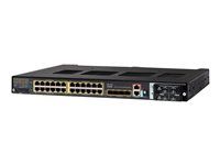 Přepínač - řízený - 24 x 10/100/1000 (PoE+) + 4 x 10/100/1000/SFP (uplink) - lze montovat na konzolu DIN - kompatibilní s TAA