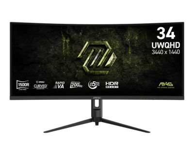MSI MAG/342CQRF E20/34"/VA/wQHD/200Hz/0,5ms/Černá/3R