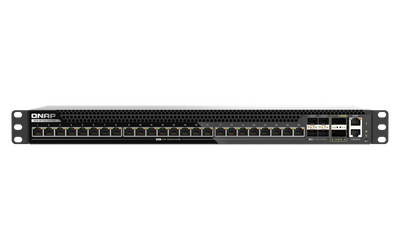 QNAP řízený switch QSW-M7230-2X4F24T (24x 10GbE port, 4x 25Gb port, 2x 100Gb port)