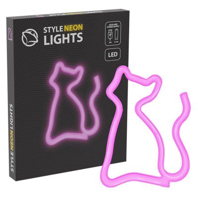 MANTA CAT, LED Neon plexi dekorace