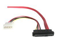 18in SAS 29 Pin to SATA Cable - SAS729PW18
