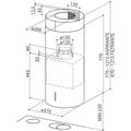 FABER Ods pár CYLINDRA ISOLA EVO PLUS BK MATT A37