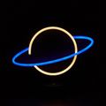 MANTA PLANETA, LED Neon plexi dekorace