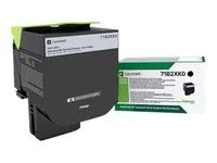 Extra vysoká výtěžnost - černá - originální - kazeta s barvivem LCCP, LRP - pro Lexmark CS517de, CX517de